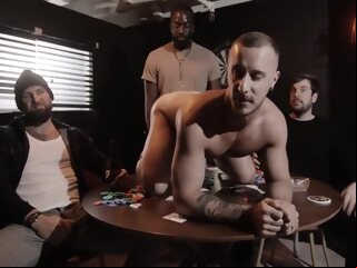 tattoo Zack Mackay And Chuck Conrad In High Stakes Poking With And Men And big cock