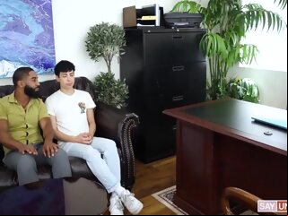 ebony Interracial Anal Counseling With And Shadow With Romeo Rivers anal